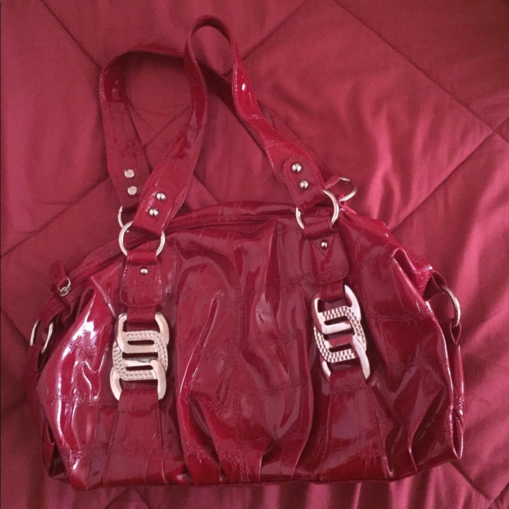 A Red Handbag
